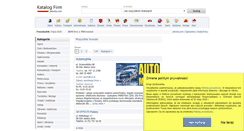 Desktop Screenshot of katalogfirm.jelonka.com